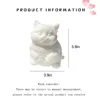 Cute Squishy Relief Squeeze Cat Toys Big Silicone Cat Squishy Fidget Relief Stress Toy With Flocking Surface Anxiety Relaxation 6