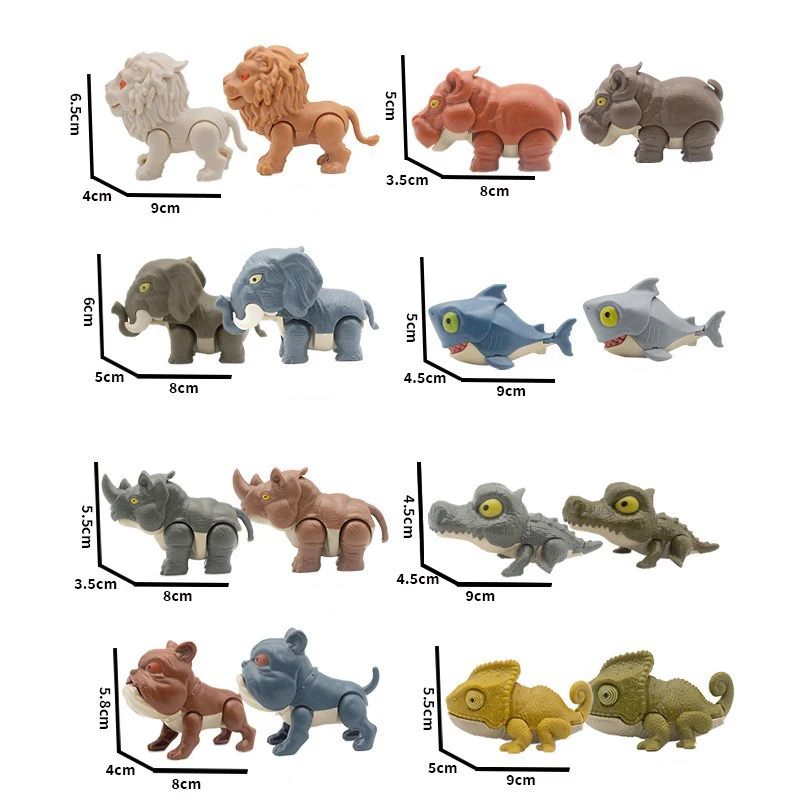 Novelty Funny Kids Bite Finger Dinosaur Toys Creative Simulation Small Animal Model Cartoon Cute Small Animal Bite Finger Toys