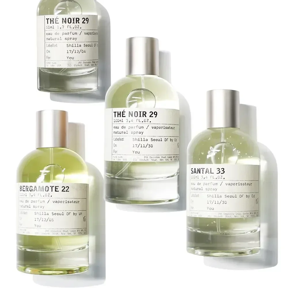 L LB Neutral Perfume 100ml Santal 33 Bergamote 22 Rose 31 The Noir 29 Long Brand Eau De Parfum Lasting Fragrance Luxury Cologne Spray YL0379