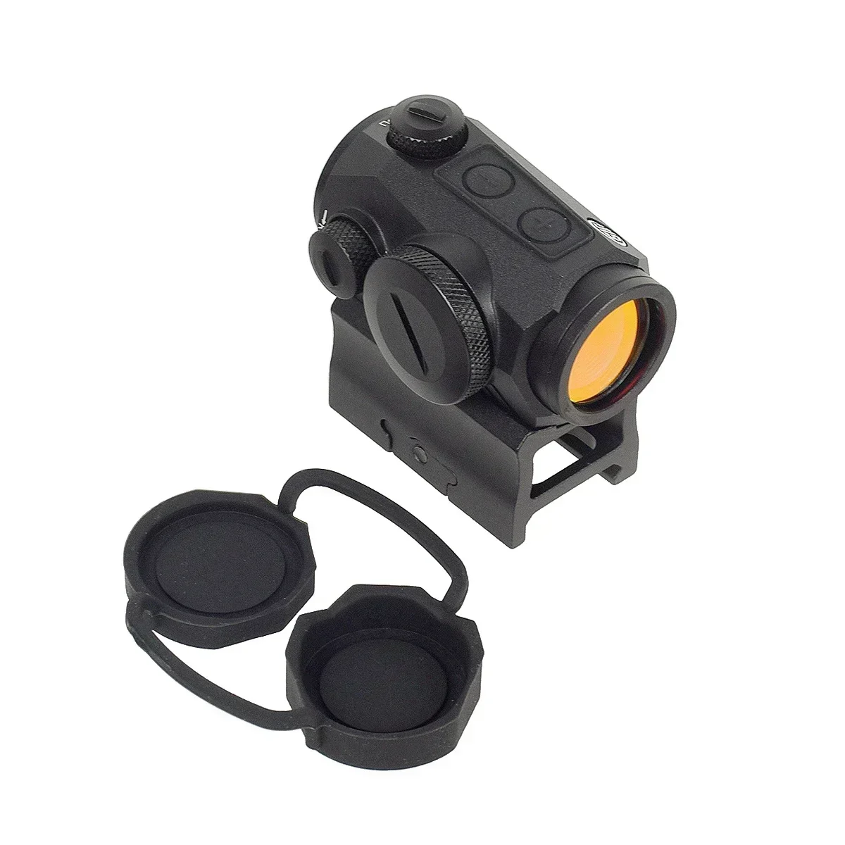 Red Dot Sight ROMEO5 1x20mm 2 MOA Reflex Riflescope with Mount Riser 20mm Rail Co-Witness for AR15 HK416 Red Dot Sight Rifle Scope