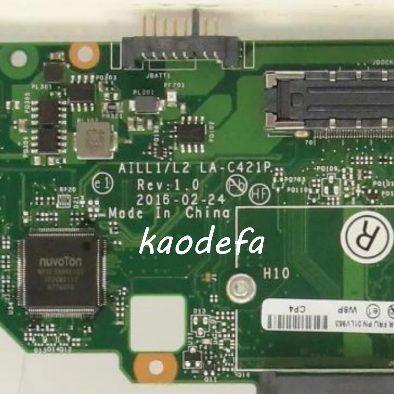 Placa-mãe do Portátil para Lenovo Thinkpad L560 La-c421p Mainboard Cpu I36100u I5-6200u Fru 01lv938 01lv933 01lv953 100 Teste ok - Imagem 5
