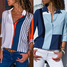 

Women Leisure Printing Shirts Tops 2022 Spring Autumn Fashion Korean Long Sleeve Woemn Blouses Oversized Shirts