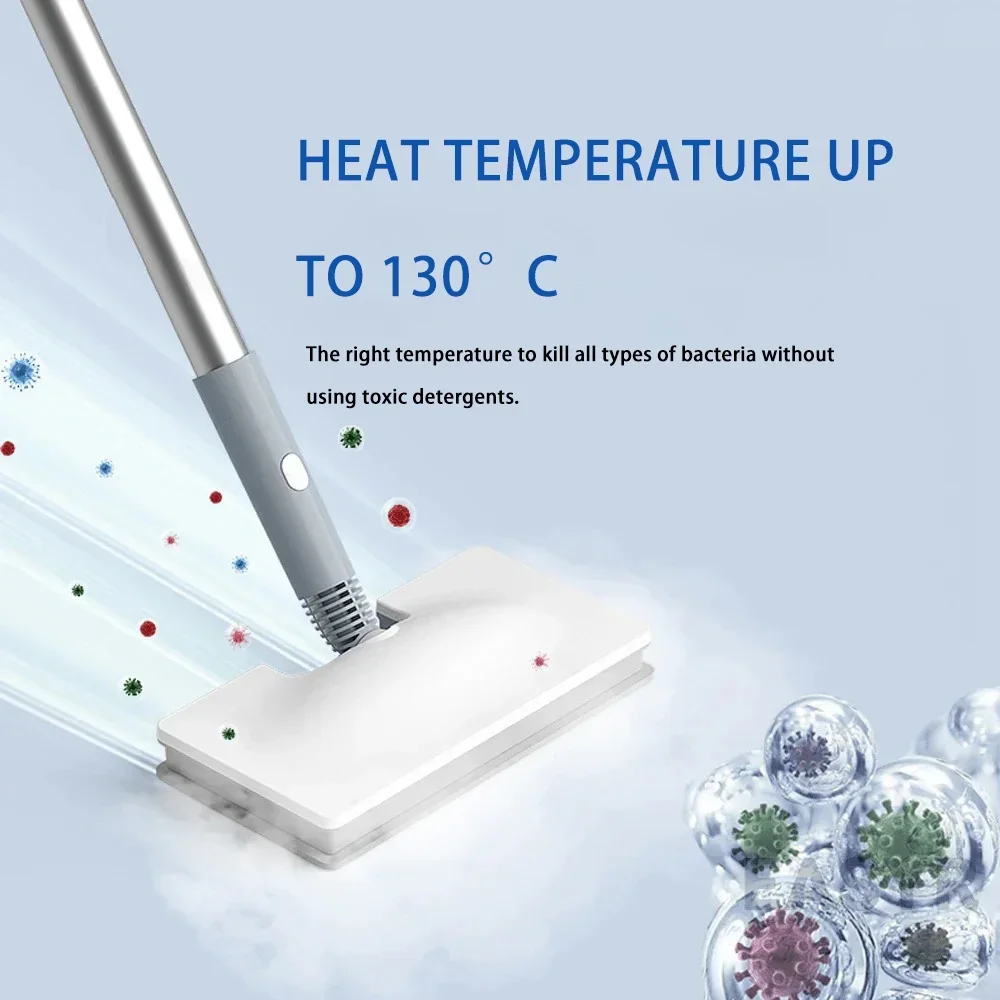 Household Multifunctional Sterilization and Mite Removal Steam Cleaner Electric Steam Mop Steam Mop 220V EU Plug 3