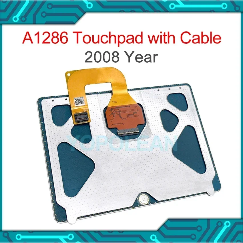 Original Touchpad Trackpad with Cable For Macbook Pro 15" A1286 2008 Year