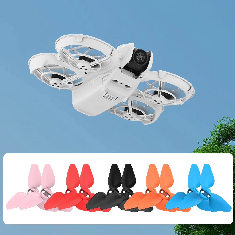 Hélice colorée DJI NEO dégagement rapide - Lot de pales rechange