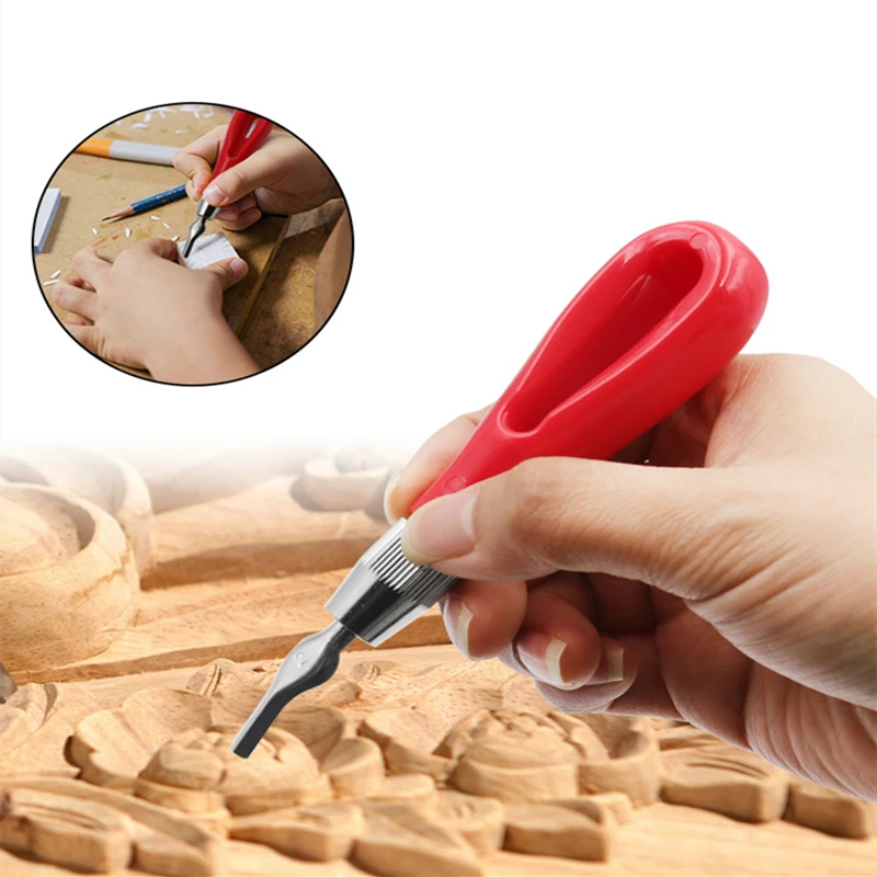 Carving Tool Practical Beginner DIY Portable ABS LInoleum Cutter Art Supplies Ergonomic School Engraving Multifunctional