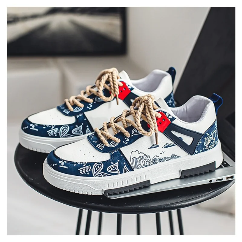 Men's Summer Casual Board Shoes Comfort Running Sneakers Lightweight Outdoor Anti Slip sports shoes Trendy versatile shoes Men