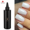 MSHARE 250ml Rubber Base Gel Camouflage Refill Milky Pink White Glitter Gold French Manicure Color Base Big Volume 3