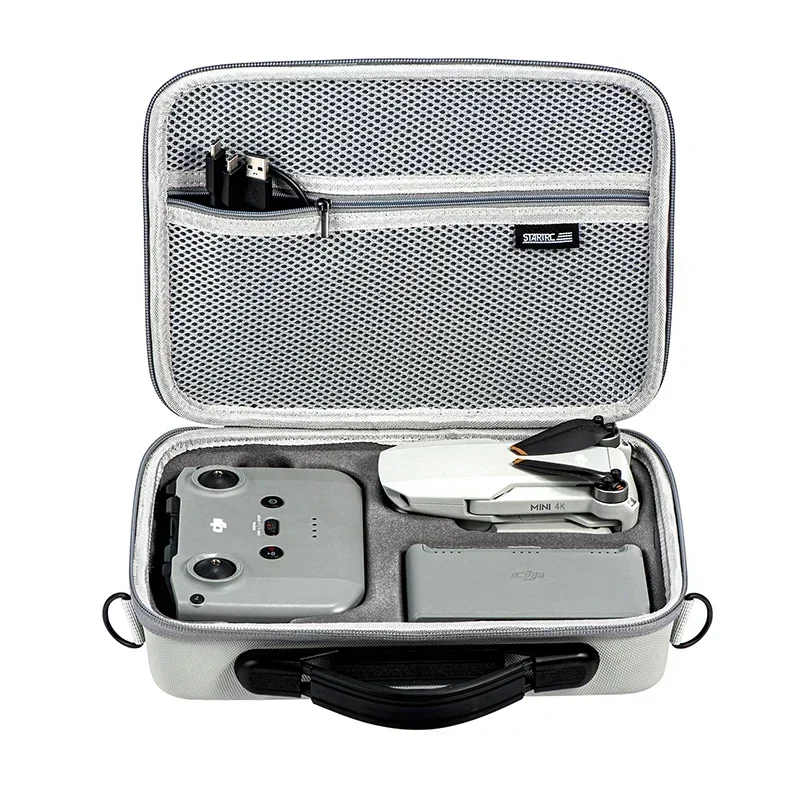 DJI Mini4k Mini 2 SE Mini 2Parts 휴대용 숄더백 운반 케이스 PU 가죽 보관 여행용 방수 상자