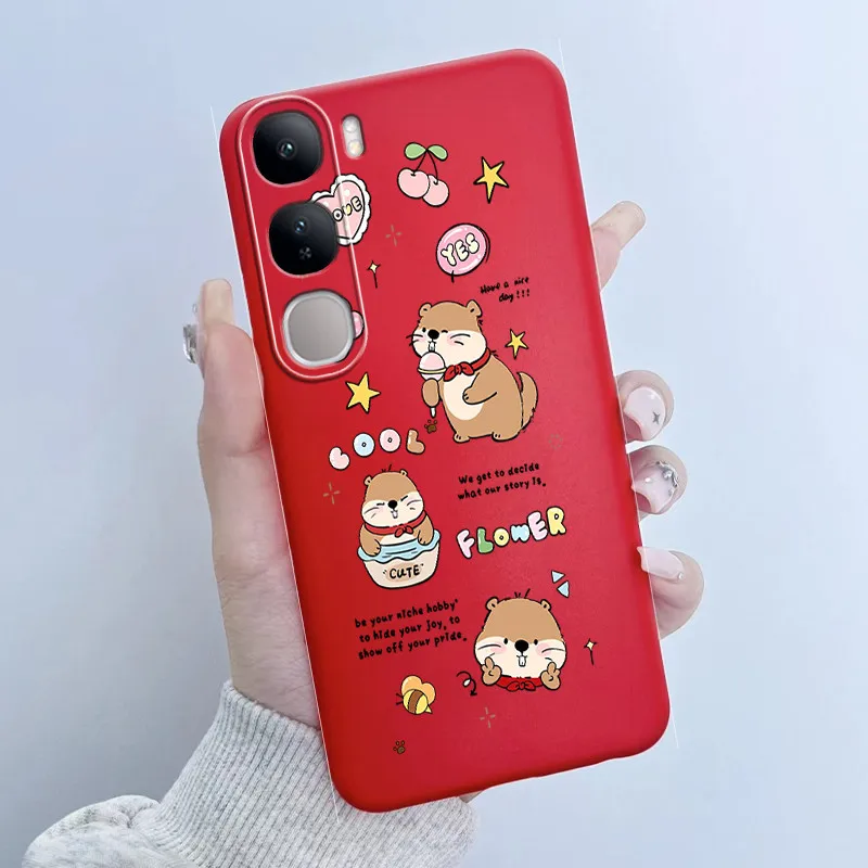 Cute Panda Soft Silicone Back Cover