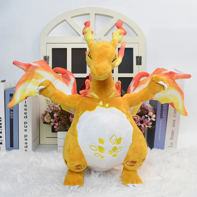 2pcs Anime Mega Evolution Charizard X & Y Plush Toys Action Figure – JADOH