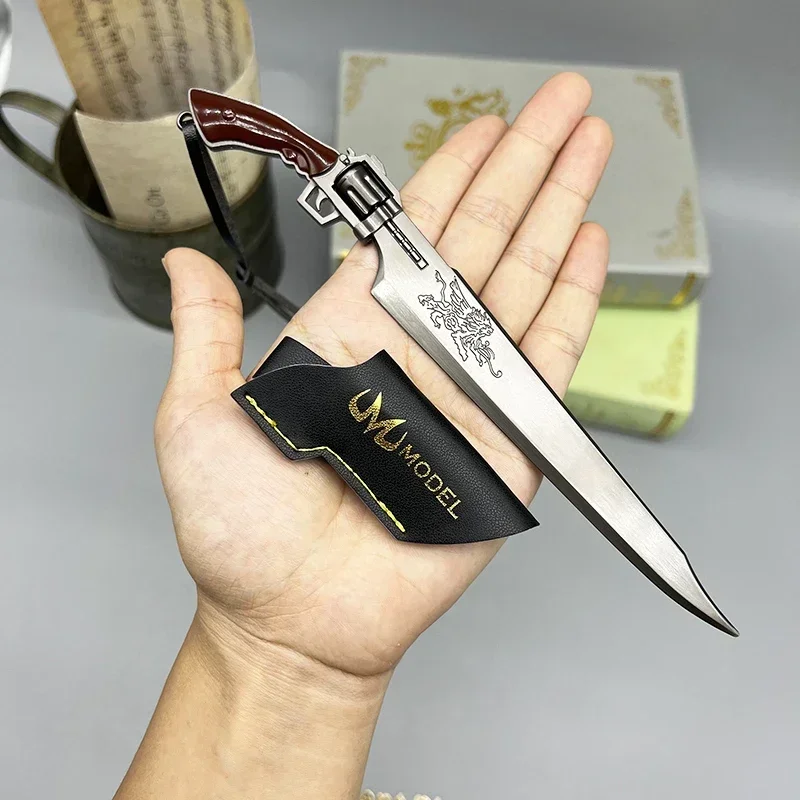 22cm リボルバー ガンブレード スコール レオンハート FF8 金属剣武器