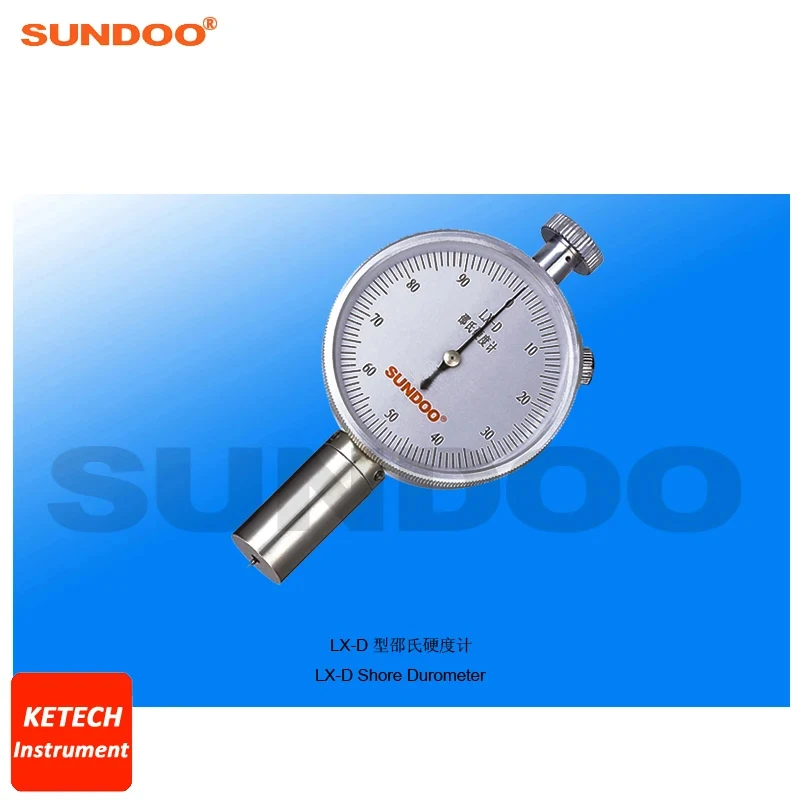 Hard Rubber, Resin,Glass, Printed Board, Fiber Pointer Shore Durometer Sundoo LX-D