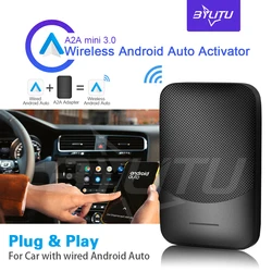 2024NEW Android Auto Wireless Adapter Carplay Wireless Ai Box Dongle Plug And Play For Kia Honda Toyota Volkswagen Hyundai Mazda