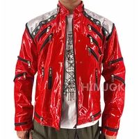 Michael Jackson Costumes Jacket Beat It for Adults Cosplay Impersonate Halloween Christmas 1