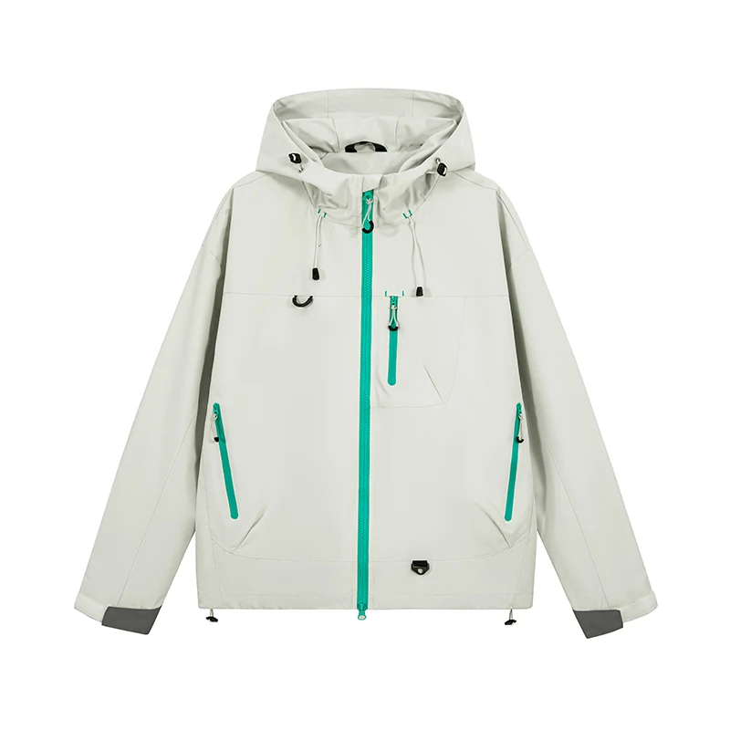 Unisex Waterproof Hooded Hiking Jacket 7