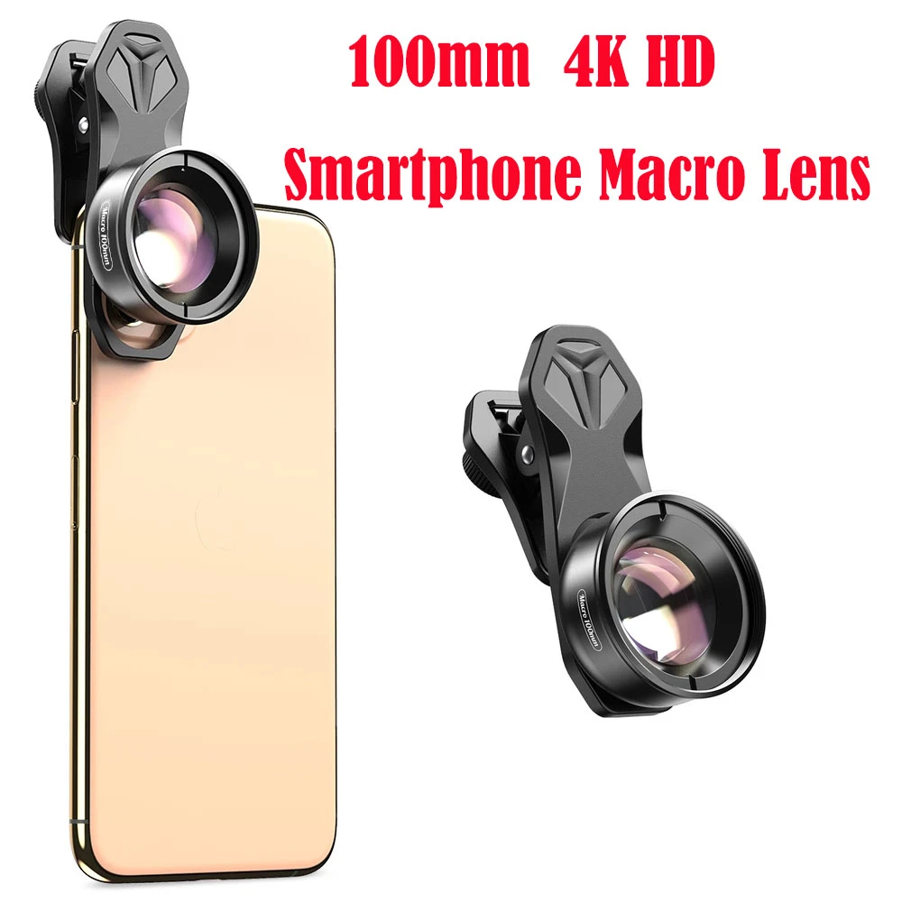 Apl Hb100Mm Smartphone Macro Lens 4K Hd Telefoon Camera Lens Geen  Vervorming Wazig Achtergrond Voor Iphone 14 13 12 11 Pro Max Xiaomi| | -  Aliexpress