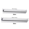 20/30cm Restaurant Ticket Holder Aluminum Order Rack Receipt Holder Silvery Kitchen Slide Check Rack for Office Cafes Pubs 6