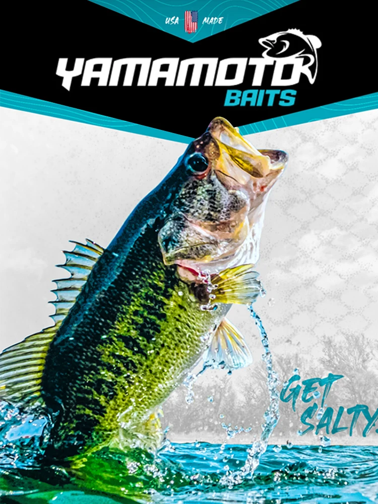 Yamamoto Double Tail Maggot Shrimp Soft Bait 3.75 Pollici Bait Perch Mandarin Fish Soft Bait Road Subfalse Bait Yamamoto