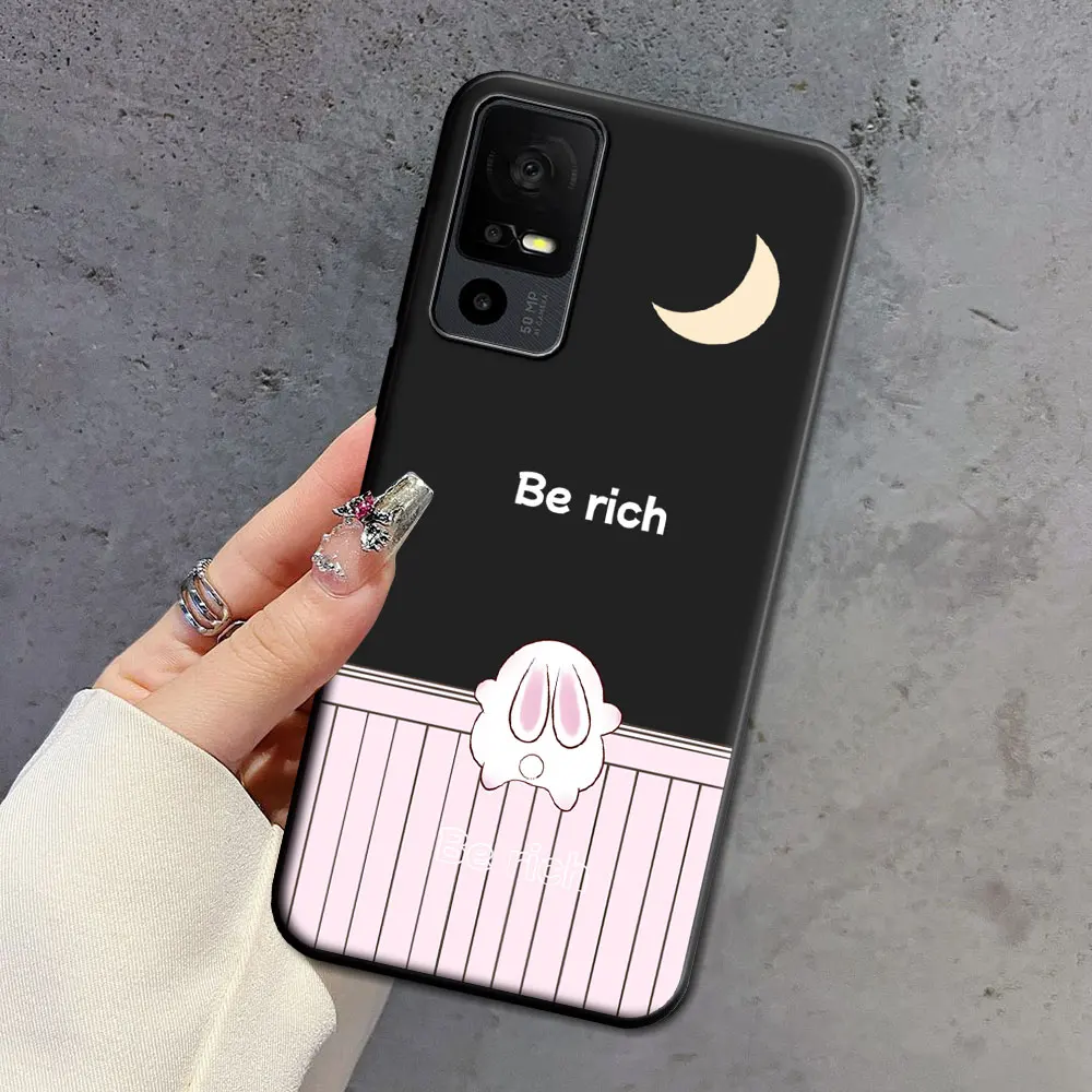 Floral Soft Silicone TPU Phone Case - Cool Back Cover