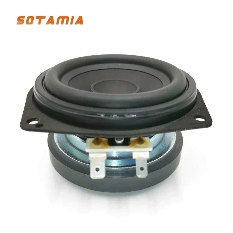 SOTAMIA 3.5 Inch Midrange Woofer Speaker 4 Ohm 35W Bass Loudspeaker Aluminum Basin Hifi Music Sound Speaker Audio For SONOS 1Pcs,audio speakers
