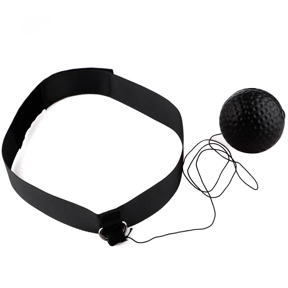 Boxing Reflex Ball Head-mounted Punch Ball Sanda Training Hand Eye Reaction Gym Sandbag Muay Thai Boxeo Fitness Equipment head mounted speed ball boxing punching bag boxing speed ball boxing reaction ball