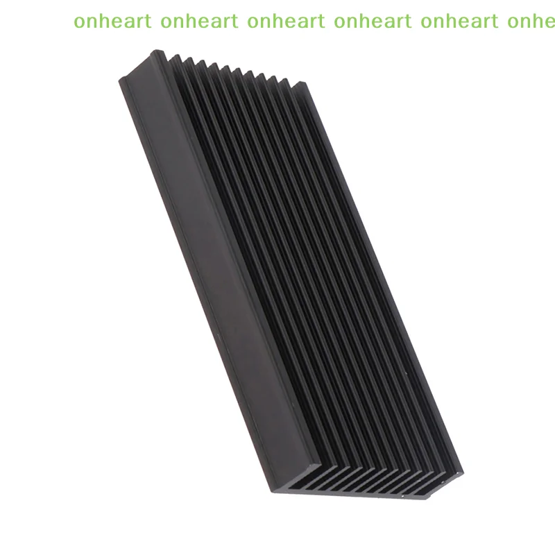 [C]1Pc 50*100*12.7mm 고전력 LED IC 팬 전력 증폭기 방열판용 알루미늄 방열판 쿨러 라디에이터