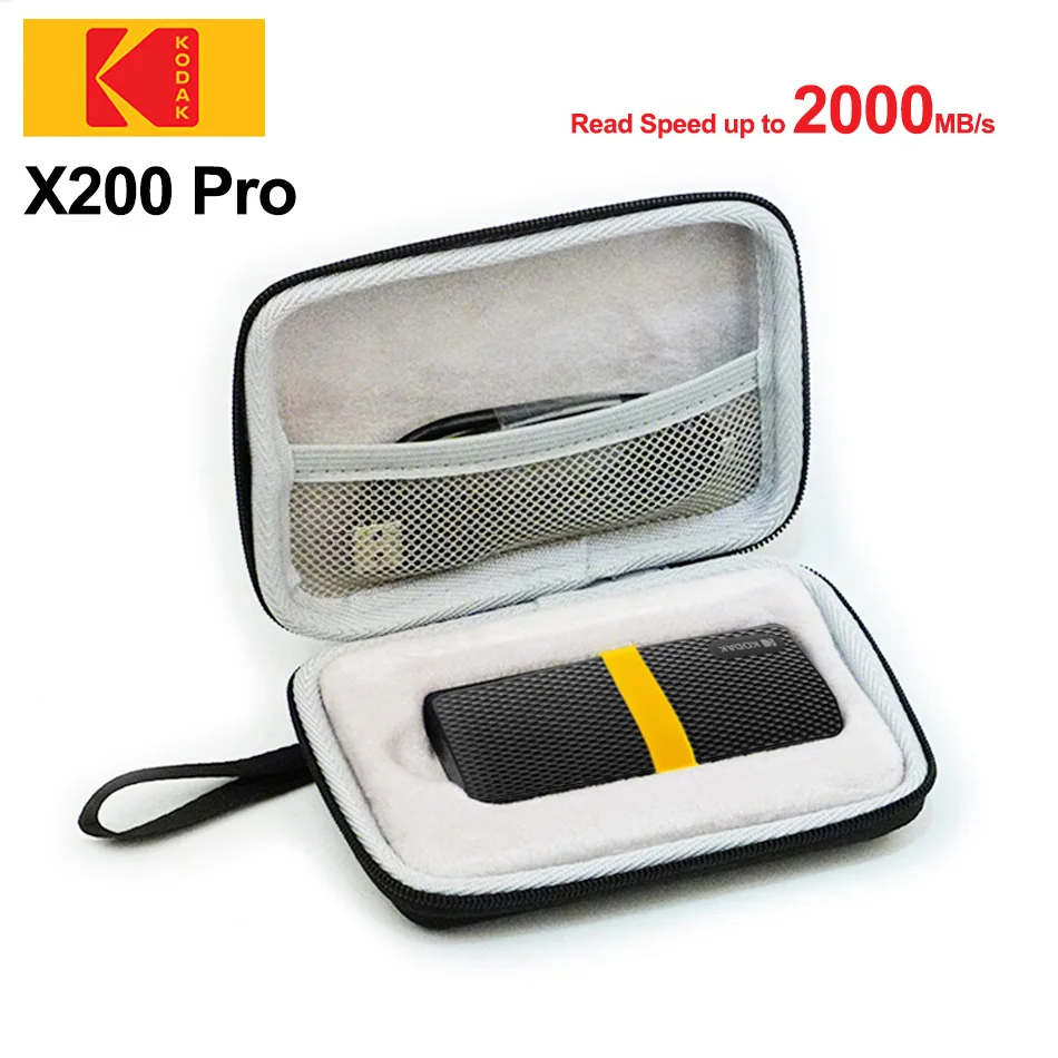 KODAK-Mini disque dur externe SSD portable, 256 Go, 512 Go, 1 To