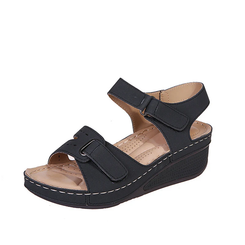 New Sandals Shoes Women Soft Women's Sandals Slip On Open Toe Walking Shoes Slipper Party Footwear Female Zapatillas Muje
