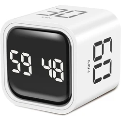 Multifunctional Timer with Customizable Alerts and Adjustable Countdown Intervals (WHITE)