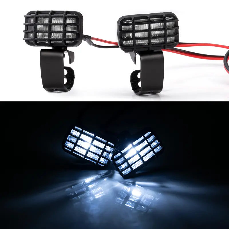 AXSPEED 1Set LED Lights Headlights Spotlight for TRX-4 TRX-6 Axial SCX10 90046 Wraith 1/10 RC Car Decoration Parts Accessories - Image 16