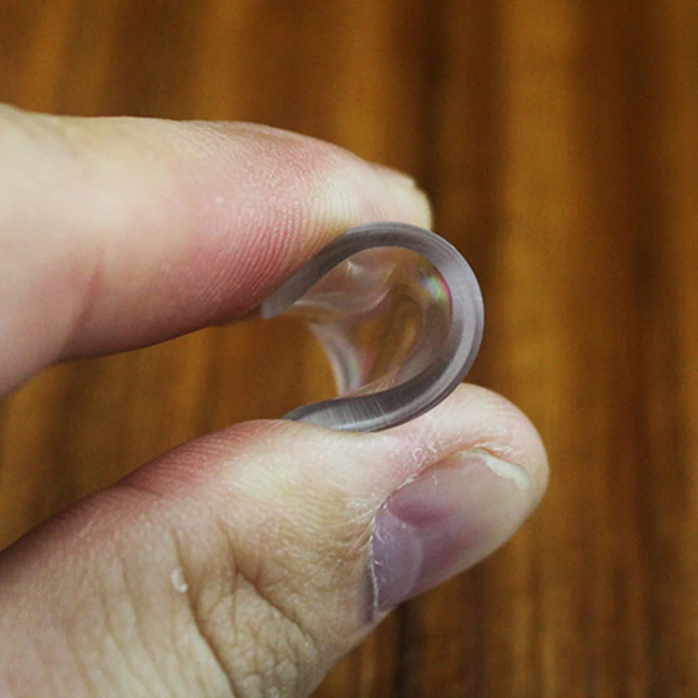 

20 Pcs Glass Non-Slip Gel Pad Transparent Round Acrilico Transparente Rubber Tabletops