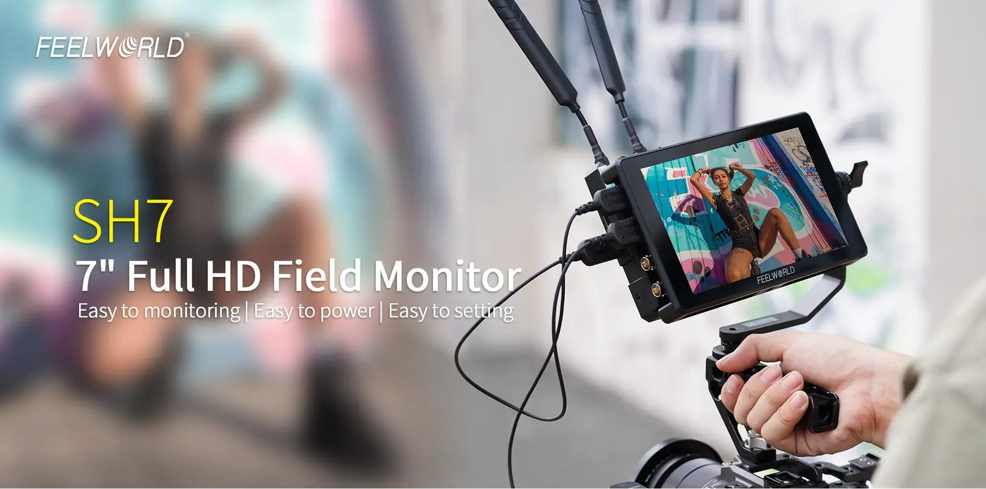 SH7 7-inch Monitor SDI/HDMI-compatible Input/Output Cross Conversion Monitor Ult