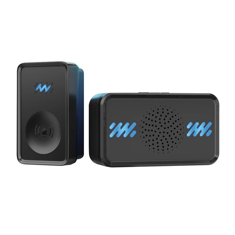 

Wireless Doorbell Sensor Home Doorbell Remote Control Pager Music Self-Generated Doorbell