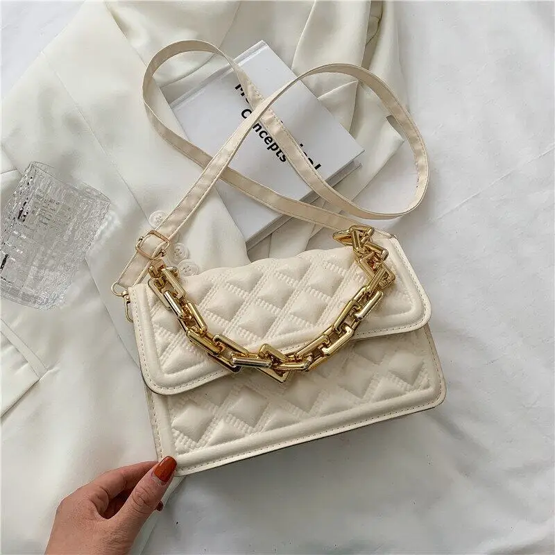 

Сумка на цепочке летняя новая модная Корейская маленькая квадратная сумка на одно плечо сетчатая ромбовидная сумка-мессенджер в западном стиле сумка в клетку с бриллиантами