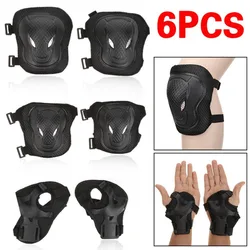 Women Men Elbow Wrist Knee Pads Protective Gear Set Skate Roller Cycling Bike Skate Roller Guard Sports Security Protected