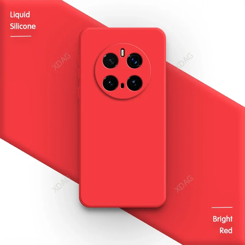 Liquid Silicone Lens Protection Back Cover for Honor Magic Series - Soft Square Design