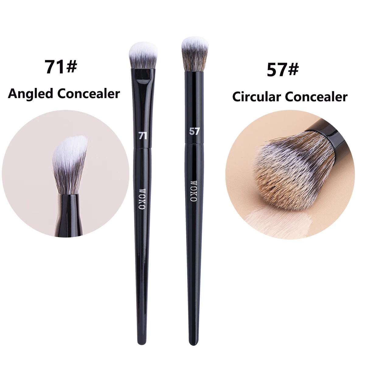 71 Angled Concealer Brush Buildable Coverage Concealer