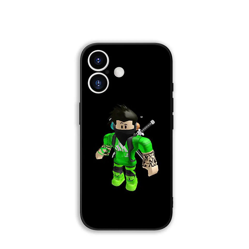 Stylish Gaming-Themed Phone Cover Case with R-Robloxs Wallpaper Design