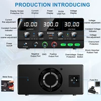 OCP OVP OUTPUT Short Circuit Adjustable Bench Switching DC Power Supply 160V 2A Voltage Regulator 30V 10A 5A For Charge Repair - Image 4