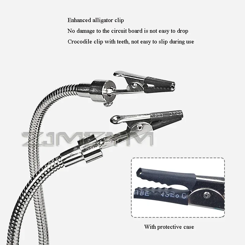 Universal Soldering Station Soldering Helping Hands Alligator Clip Magnifier for PCB Board Weld Repair Holder