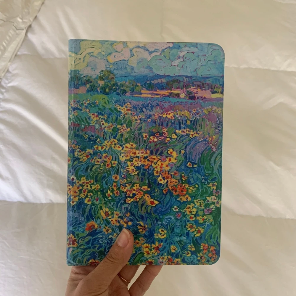 Pintura a Óleo Campo Capa com Suporte de Lápis Estojo para Ipad Air 4th 10.9 Pro 11 10.2 9th Air3 Pro 10.5 10th 2023 - Imagem 4