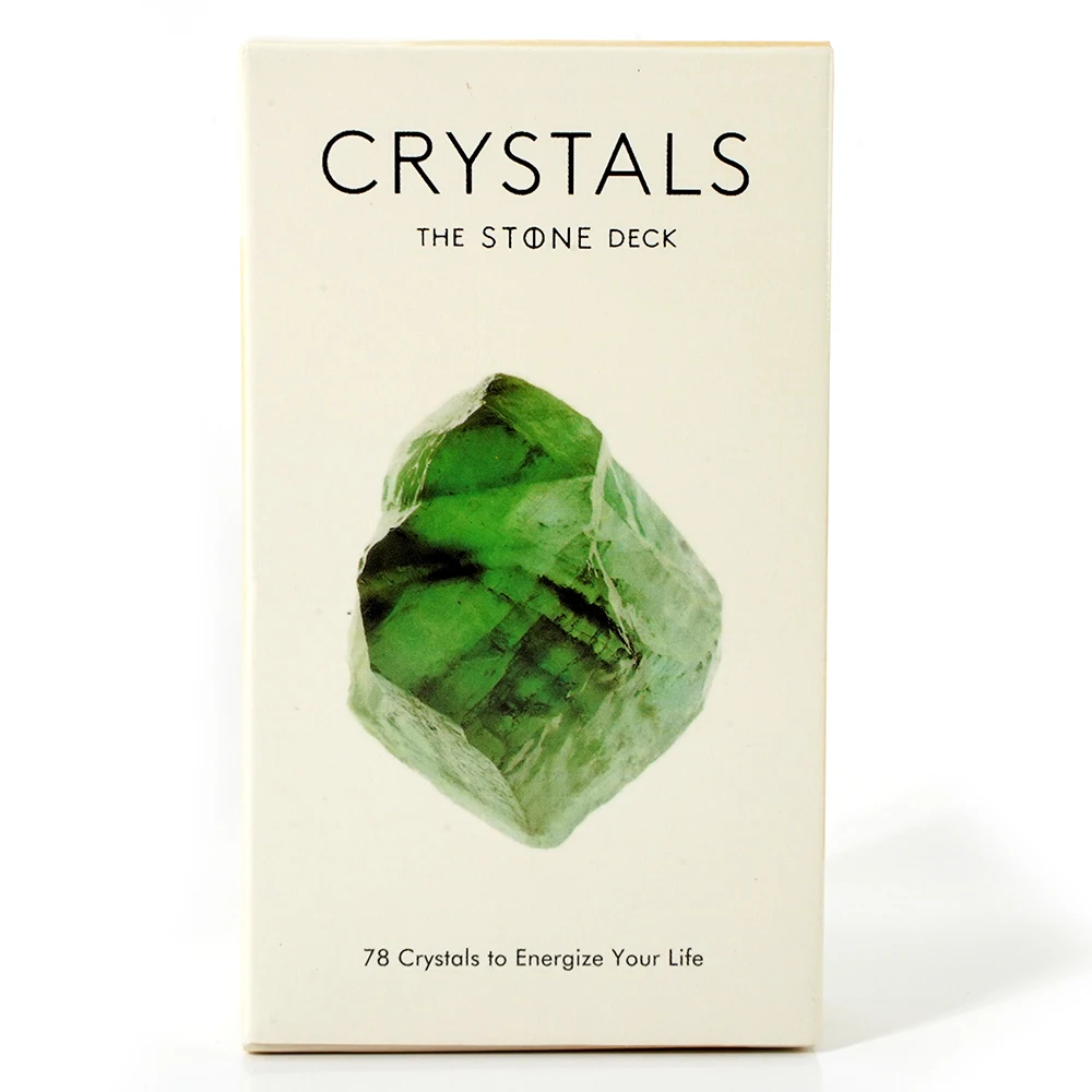 

Crystals The Stone Tarot Deck Card Oracle Tarot Cards Divination Playing Cards Board Games
