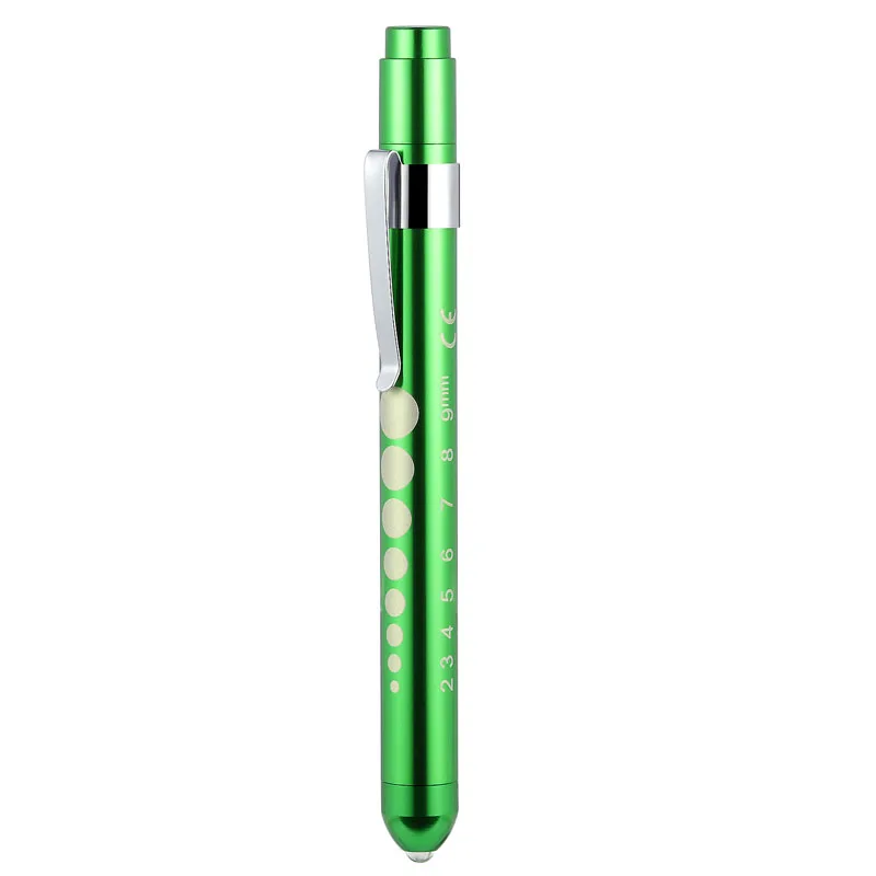 rechargeable torch Portable Function Medical First Aid LED Pen Light Work Inspection Flashlight with Pupil Measurements for Doctor Nurse Diagnosis powerful led torch Flashlights