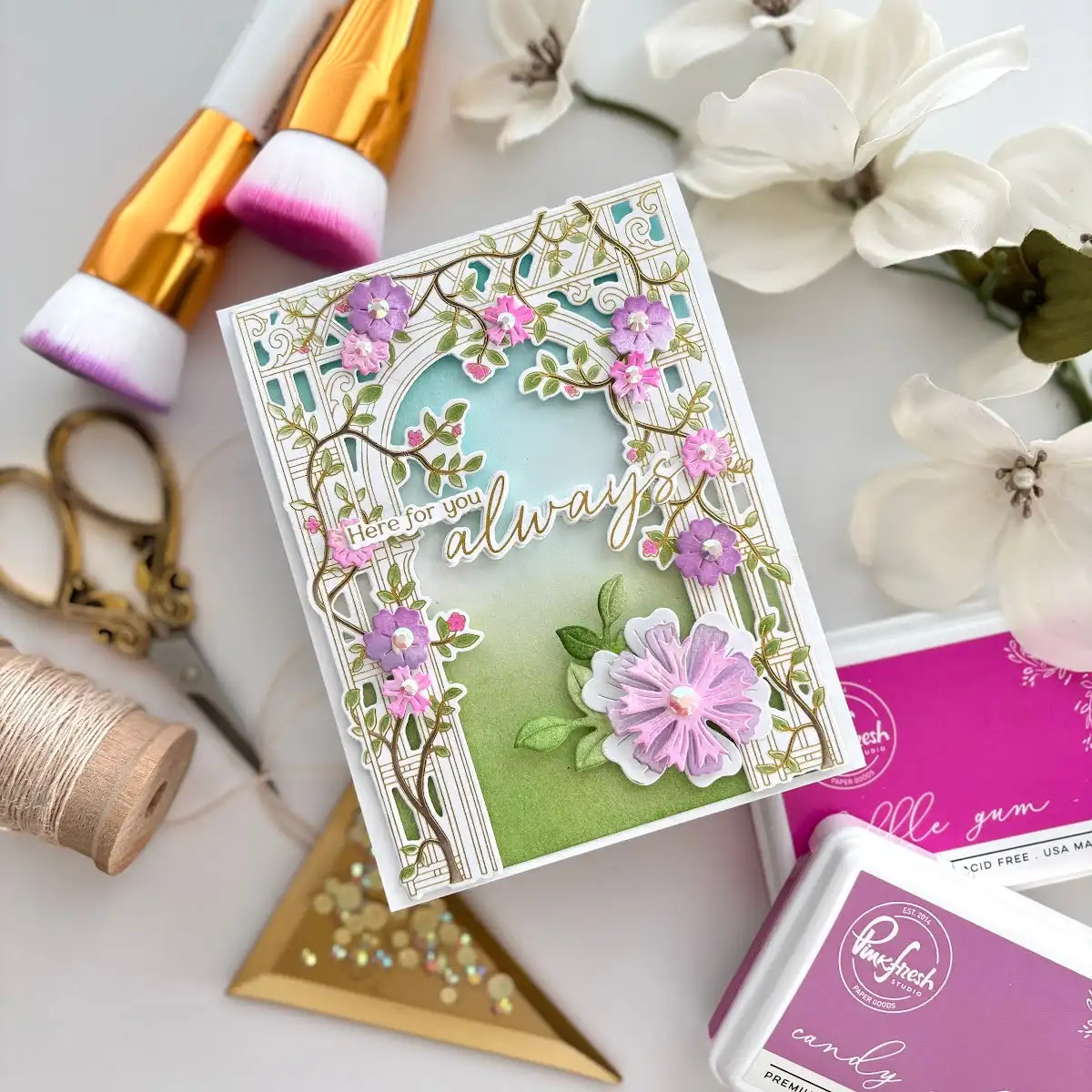 Dies Stamp Stencils Set Here for You Blooming Arch Fancy Rectangle Frame Die Flower Stencil DIY Scrapbook Card Handmade embossing stamps metal cutting die silkscreen stencils
