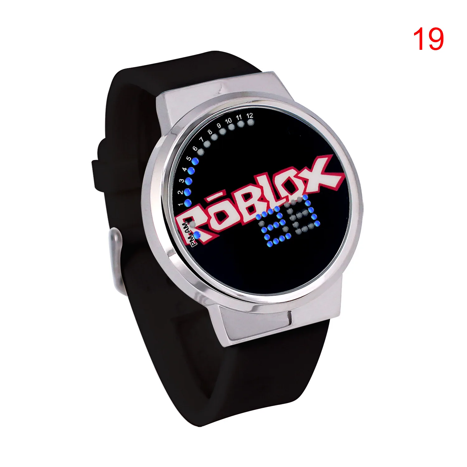 Roblox Relógio impermeável Homens led touch screen clock moda relógio  relógio figura anime casual para crianças presentes Relogio Masculino12