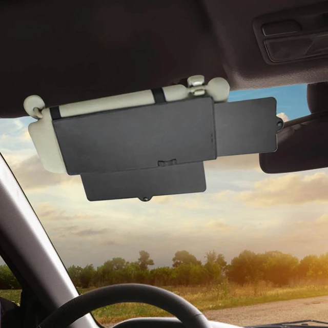 Car Sun Visor Extender Auto Zipper Retractable Sun Shield Extension  Adjustable Automotive Interior Sunshield Sun Protection Tool - AliExpress
