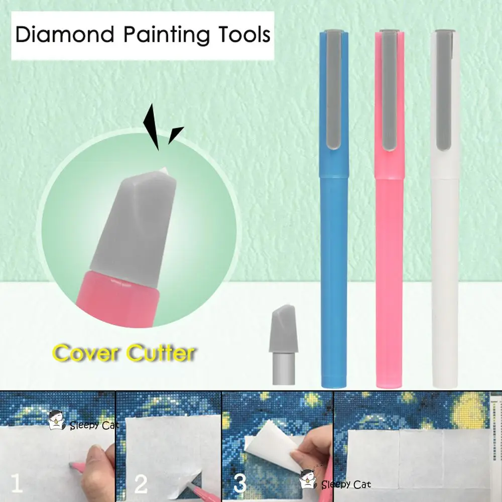  2PCS 5D DIY Diamond Painting Parchment Paper Cutter