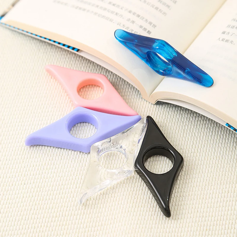 

Fashion Convenient Durable Creative Thumb Book Support Book Page Holder Bookmark School Office Supplies For Library Book Lovers