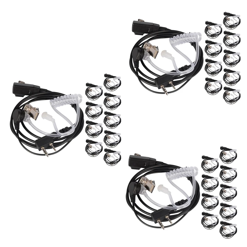 

30PCS Accessories Air Acoustic Tube Headset Earpiece For Baofeng For Radio Walkie Talkie Headset For 888S UV-5R UV-82